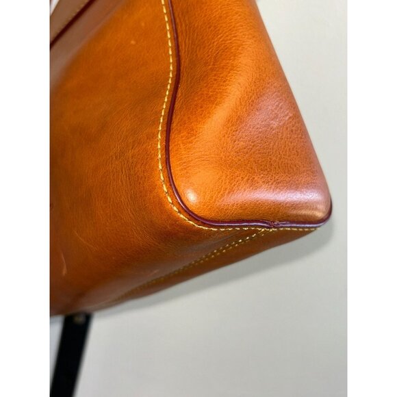 Dooney & Bourke Tan Leather Crossbody Bag - Picture 10 of 16